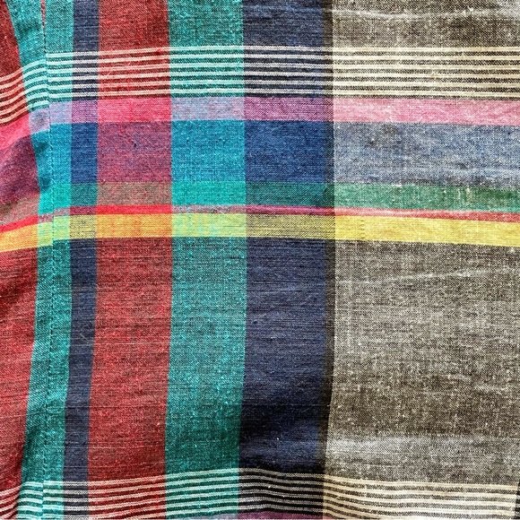 Vintage Tyson’s Menswear Inc. Colorful Plaid Two-Button Sports Coat Blazer 44L - Picture 15 of 16